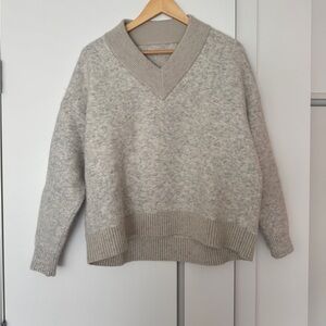 Lululemon Alpaca & Merino Wool-Blend V-Neck Sweater